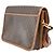 Edge Céline Celine Vintage Macadam Canvas and Leather Brown - view 4