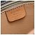 Edge Céline Celine Vintage Macadam Canvas and Leather Brown - view 6