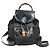 Gucci Vintage Bamboo Nylon y Patent Leather Mini Negro
