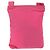 Prada Tessuto Small Messenger-Tasche mit Fronttasche Pink - Ansicht 2