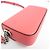 Borsa a spalla in pelle per donna Gucci Double G 739722 in rosa - vista 5