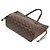 Borsa tote Louis Vuitton Damier Neverfull PM N51109 Marrone - vista 2