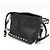 Borsa a spalla con cordino Lockstuds di Valentino Garavani Nero - vista 7