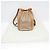 Mochila/bolsa de couro Loewe Midnight para mulheres Bege Amarelo - vista 2