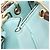 Gucci Bamboo Mini Shopper 368823 Blu chiaro - vista 15