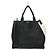 Tiffany & Co Tiffany 2-Wege Leder Schultertasche Schwarz