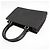 Céline Borsa a mano Celine C Macadam con motivo carrozza Nero Marrone scuro - vista 7