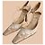 Christian Dior Pumps in suede beige e pizzo - vista 2