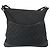 Gucci Zip Messenger Bag GG Canvas mit perforiertem Leder mittel Schwarz