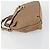 Chloé Chloe Elsie Mittelgroße Umhängetasche aus Leder Beige - Ansicht 4
