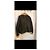 Autre Marque Brown leather aviator jacket with shearling collar - view 3