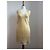 Prada Kleid aus goldenem Metallic-Acetat-Strick - Ansicht 11