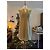 Prada Kleid aus goldenem Metallic-Acetat-Strick - Ansicht 6