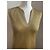Prada Kleid aus goldenem Metallic-Acetat-Strick - Ansicht 8