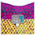 Kenzo Jungle bordeauxfarbener Pullover mit Blumen 1980er Mehrfarben Bronze - Ansicht 3