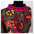 Kenzo Jungle bordeauxfarbener Pullover mit Blumen 1980er Mehrfarben Bronze - Ansicht 6
