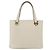 Borsa Gancini in pelle Salvatore Ferragamo Bianco - vista 2