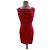 Vestido Blumarine Rosa Rojo Viscosa