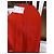 Gonna Christopher Kane in lana rossa e nera Nero Rosso - vista 10