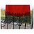 Gonna Christopher Kane in lana rossa e nera Nero Rosso - vista 6