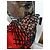Gonna Christopher Kane in lana rossa e nera Nero Rosso - vista 7
