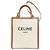 Céline Borsa a mano verticale Cabas 2 in 1 Celine Marrone Bianco