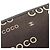 Chanel COCO Druck Canvas Tote Bag mit goldener Hardware Schwarz - Ansicht 16