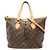 Borsa Tote Palermo PM Monogramma Louis Vuitton Marrone
