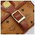 Borsa a Spalla MCM Logogram Vicetos PVC Marrone Oro Auth 163259 - vista 15