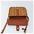 Borsa a Spalla MCM Logogram Vicetos PVC Marrone Oro Auth 163259 - vista 16
