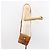 Borsa a Spalla MCM Logogram Vicetos PVC Marrone Oro Auth 163259 - vista 22