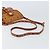 Borsa a Spalla MCM Logogram Vicetos PVC Marrone Oro Auth 163259 - vista 7