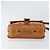 Borsa a Spalla MCM Logogram Vicetos PVC Marrone Oro Auth 163259 - vista 9