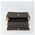 Borsa a mano in tela Zucca FENDI PVC marrone nero Auth 158200 - vista 10