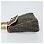 Borsa a mano in tela Zucca FENDI PVC marrone nero Auth 158200 - vista 4