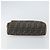 Borsa a mano in tela Zucca FENDI PVC marrone nero Auth 158200 - vista 5