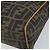 Borsa a mano in tela Zucca FENDI PVC marrone nero Auth 158200 - vista 9