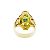 Autre Marque Anello in oro giallo, smeraldo e diamanti. - vista 4