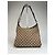 Vintage Gucci Monogramm 2Way Tasche Beige Braun - Ansicht 2