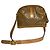 Céline Vintage Celine Paris Triomphe Monogramm Schultertasche aus Kamel-Leder