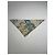 Sciarpa floreale vintage Burberry beige giallo blu - vista 2