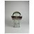 Céline Vintage Celine Paris Übergroße Sonnenbrille Silber - Ansicht 2