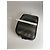Clutch in pelle a righe vintage Fendi nero e marrone - vista 10