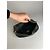 Clutch in pelle a righe vintage Fendi nero e marrone - vista 4