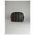 Clutch in pelle a righe vintage Fendi nero e marrone - vista 7
