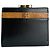 Vintage Givenchy Snake Emblossed Leather Wallet Black Brown