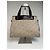 Triomphe Céline Vintage Celine Monogram Handtasche Beige Braun - Ansicht 2