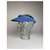 Cappello Aperto Vintage Givenchy Blu  - vista 2
