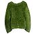 Dries van Noten, Suéter verde oversized de lamé