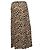 Autre Marque Falda midi envolvente con estampado de leopardo Rixo London Castaño Negro - vista 3
